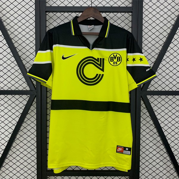 Tailandia Camiseta Dortmund Replica Primera Ropa Retro 1996-1997